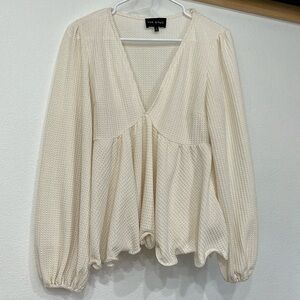 Pretty Peplum Top